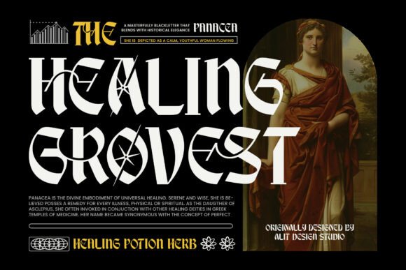 Break Roman Font - Preview 2