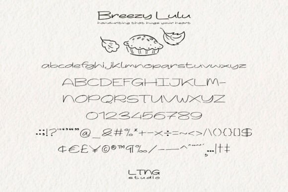 Breezy Lulu Font - Preview 2