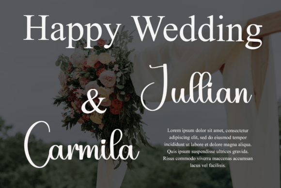 Butterfly Font - Preview 1