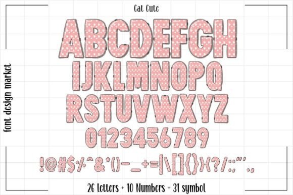 Cat Font - Preview 1