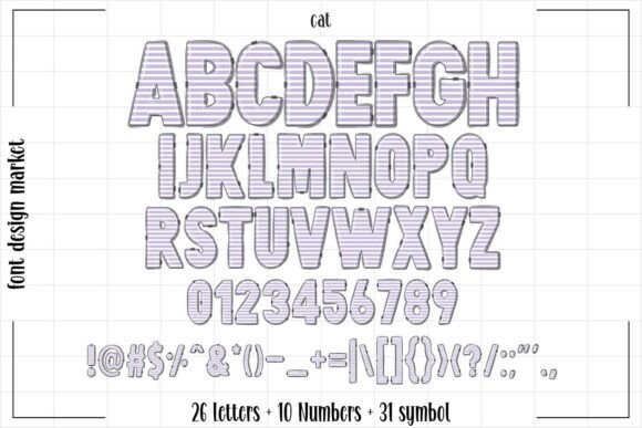 Cat Font - Preview 3