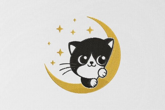 Cat with Moon