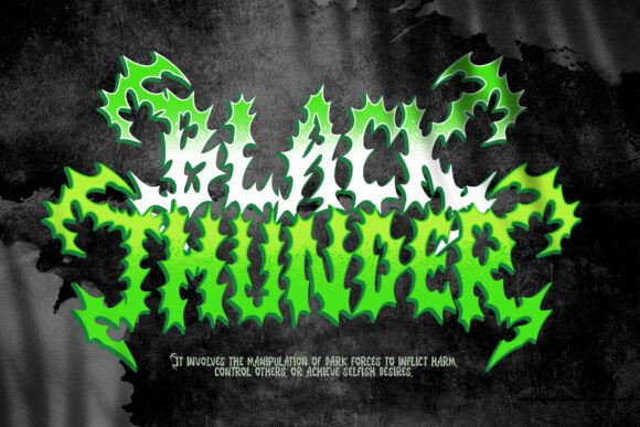 Cimmerian Font - Preview 5