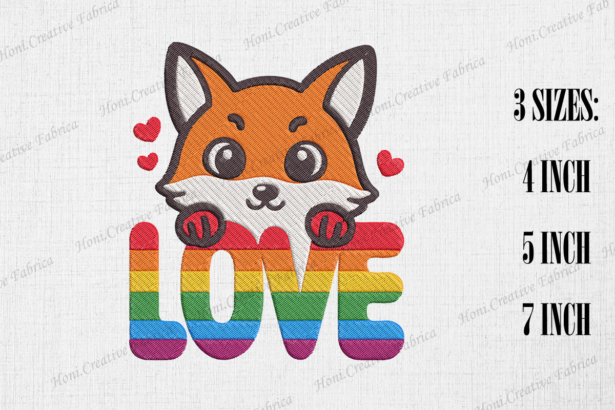 Cute Fox Loves LGBT