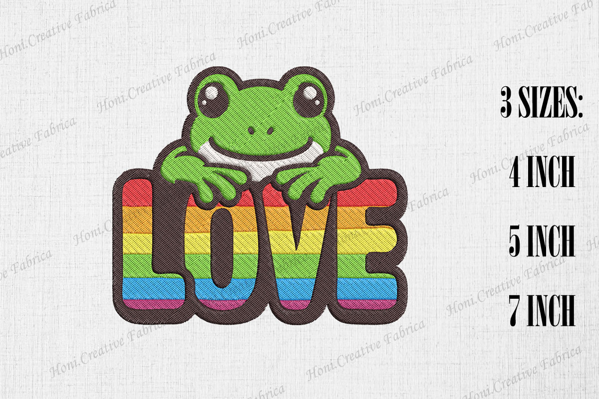 Cute Frog Loves LGBT