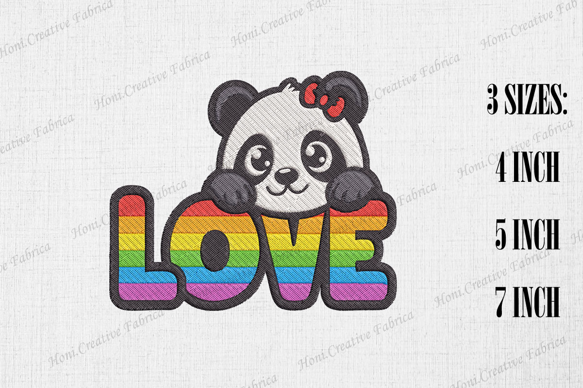Cute Panda Loves LGBT