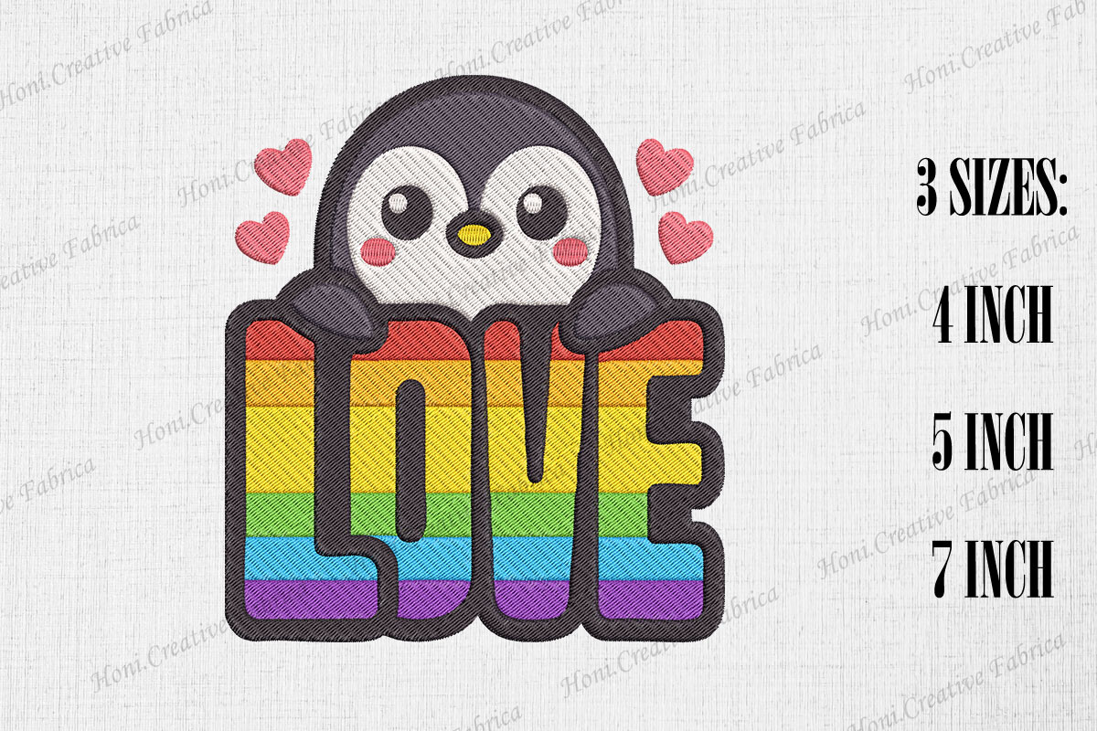 Cute Penguin Loves LGBT
