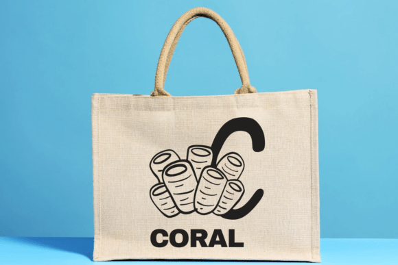 Doodle Coral Font PNG with transparent background - Preview 5