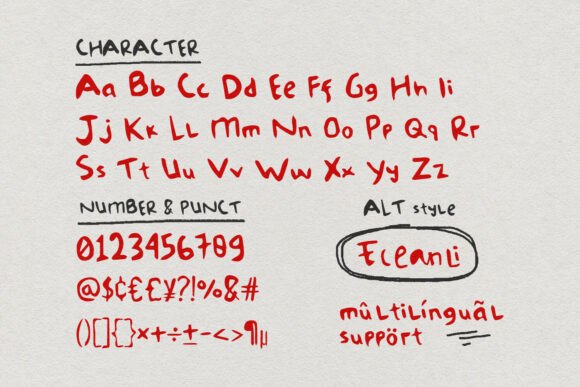 Enanclie Font - Preview 6