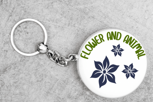 Flower and Animal Font - Preview 5