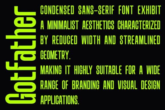 Gotfather Font - Preview 1