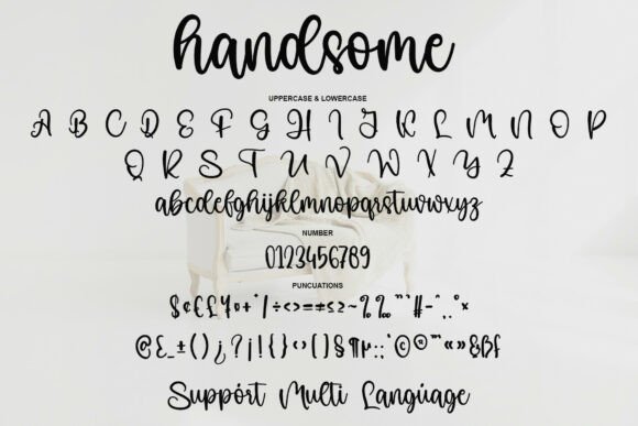 Handsome Font - Preview 5