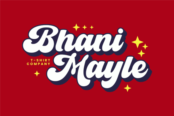 Hanky Font PNG with transparent background - Preview 2