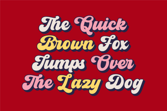 Hanky Font PNG with transparent background - Preview 3