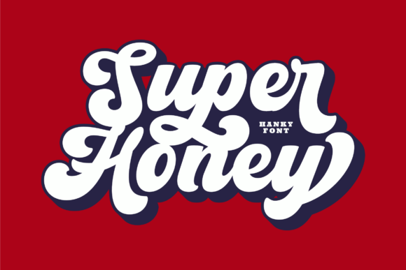 Hanky Font PNG with transparent background - Preview 5