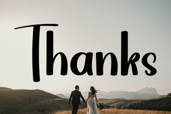 Happy Wedding Font - Preview 6