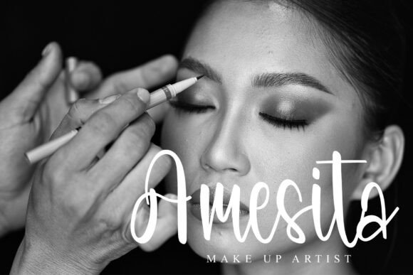 July Lines Font PNG with transparent background - Preview 1