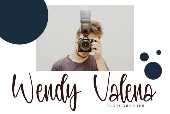 July Lines Font PNG with transparent background - Preview 4