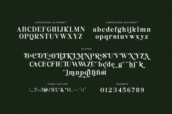 Ketinste Font PNG with transparent background - Preview 1