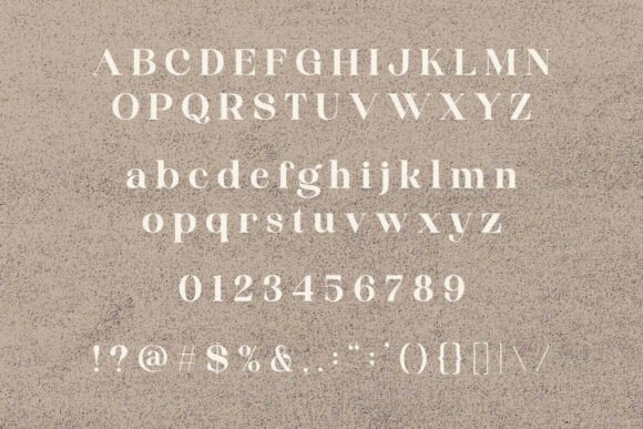 Milavora Font PNG with transparent background - Preview 6