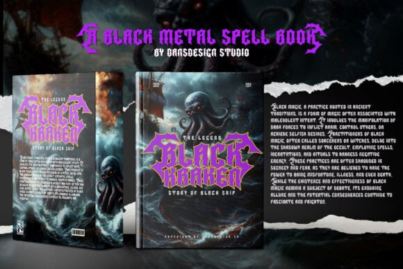Nightshade Font PNG with transparent background - Preview 3