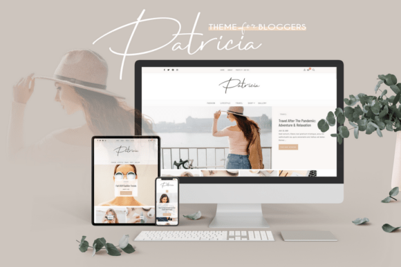 Patricia - Bloggers WordPress Theme
