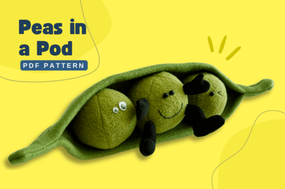 Peas in a Pod Plush PDF Pattern