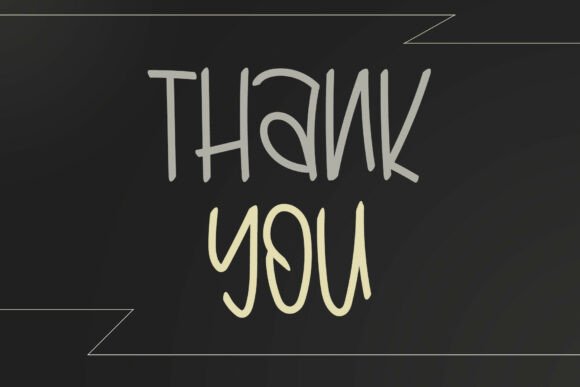 Single Black Font PNG with transparent background - Preview 5