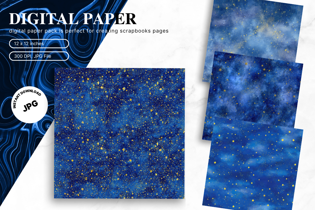Star Background Pattern Wallpaper Graphic by OPPAKARAN · Creative Fabrica