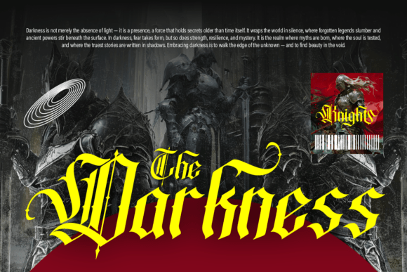 Bathory Font - Preview 2