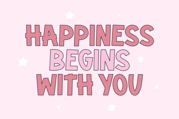 Berry Tones Font - Preview 3
