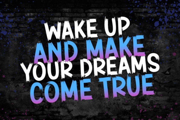 Brush Artist Font - Preview 1