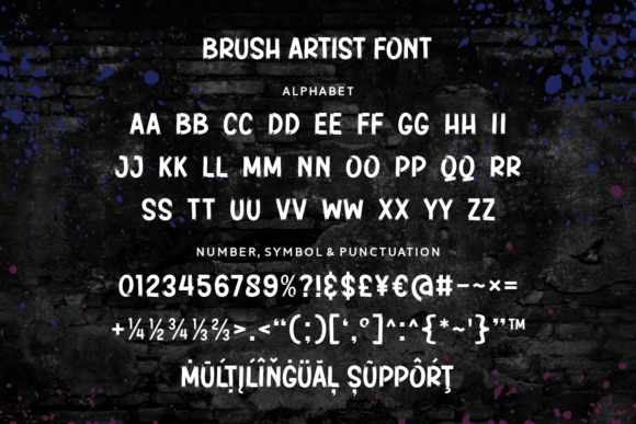 Brush Artist Font - Preview 4