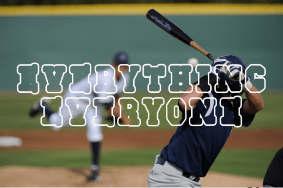 Echoline Outline Font - Preview 2