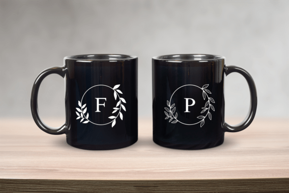 Eterna Leaf Monogram Font - Preview 4