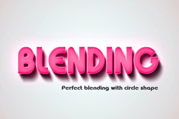 Fusion Font PNG with transparent background - Preview 1