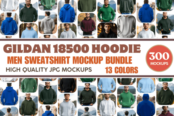 Gildan 5000 T-Shirt Mockup Graphic by POD Mockup SHop · Creative Fabrica
