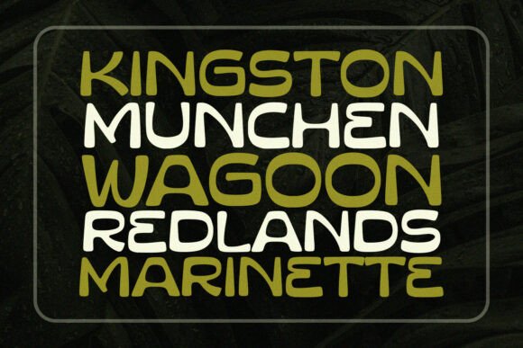 Gravis Font - Preview 1