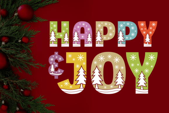 Joyful Month Font - Preview 3