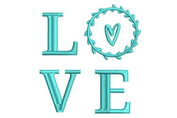 Love – Simple Block Lettering