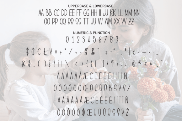 Mothers Birthday Font PNG with transparent background - Preview 6