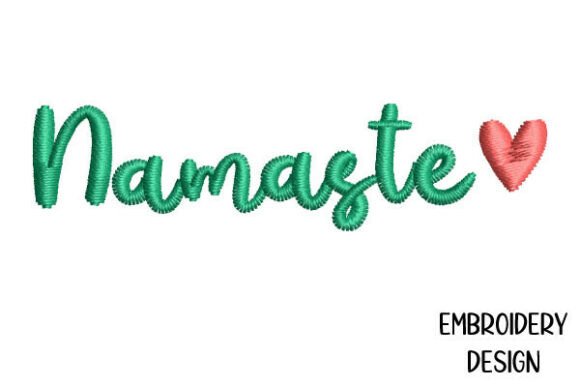 Namaste Lettering 2 Sizes