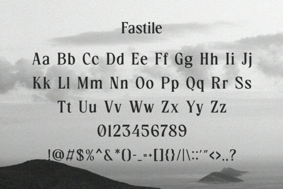 Nelington Font font preview - 4