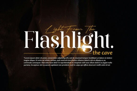 Qafinga Font PNG with transparent background - Preview 3