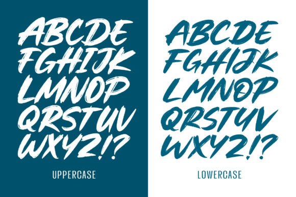 Relax Brush Font PNG with transparent background - Preview 5