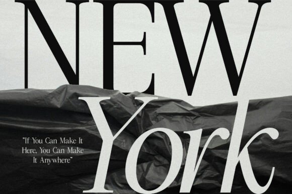 Roman Noirs Font PNG with transparent background - Preview 2