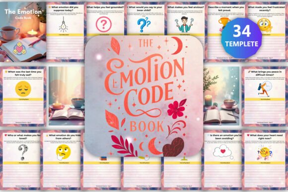 📖 the Emotion Code Workbook Canva KDP