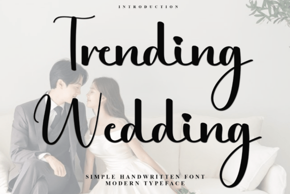 Trending Wedding Fonts