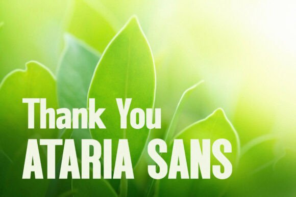 Ataria Font - Preview 1