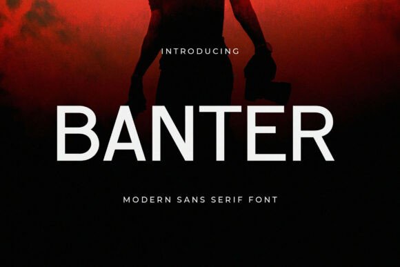 Banter Sans Serif Font By Ariya Works Studio